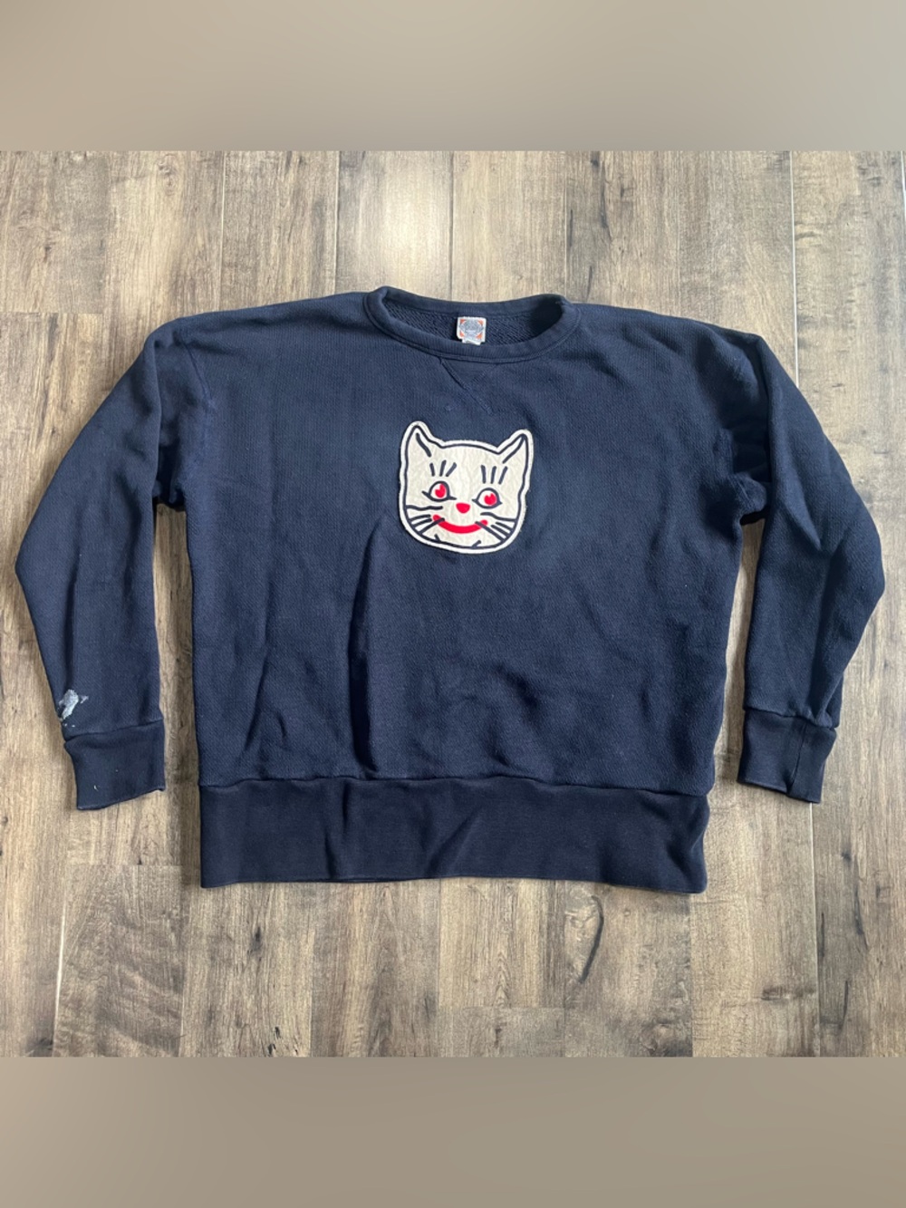 Ebbets Field Flannels VTG Kansas City Katz Crew Sweatshirt Size L  Made In USA v